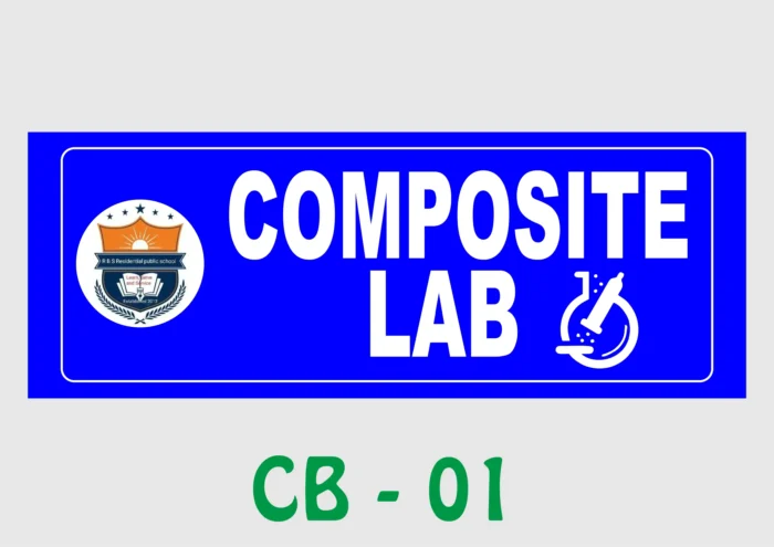 Lab Nameplate Wall Name Plate - Composite Lab - ID Data Hub