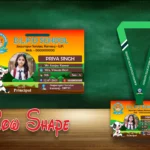 Cow Shape Acrylic ID Card