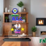 Customised Printed Trophy - FNT44