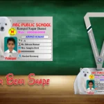 Polar Bear Shape Acrylic ID Card