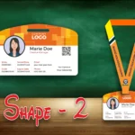 Shape 2 Acrylic ID Card