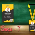 Shape 7 Acrylic ID Card