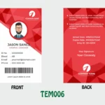 ID Card - TEM006