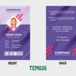 ID Card - TEM026