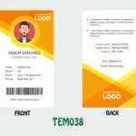 ID Card - TEM038
